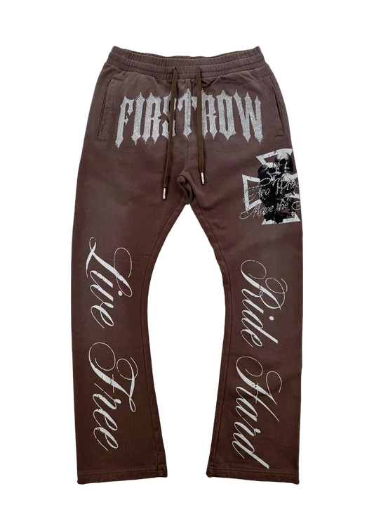 FIRST ROW LIVE FREE RIDE HARD FLARE JOGGER