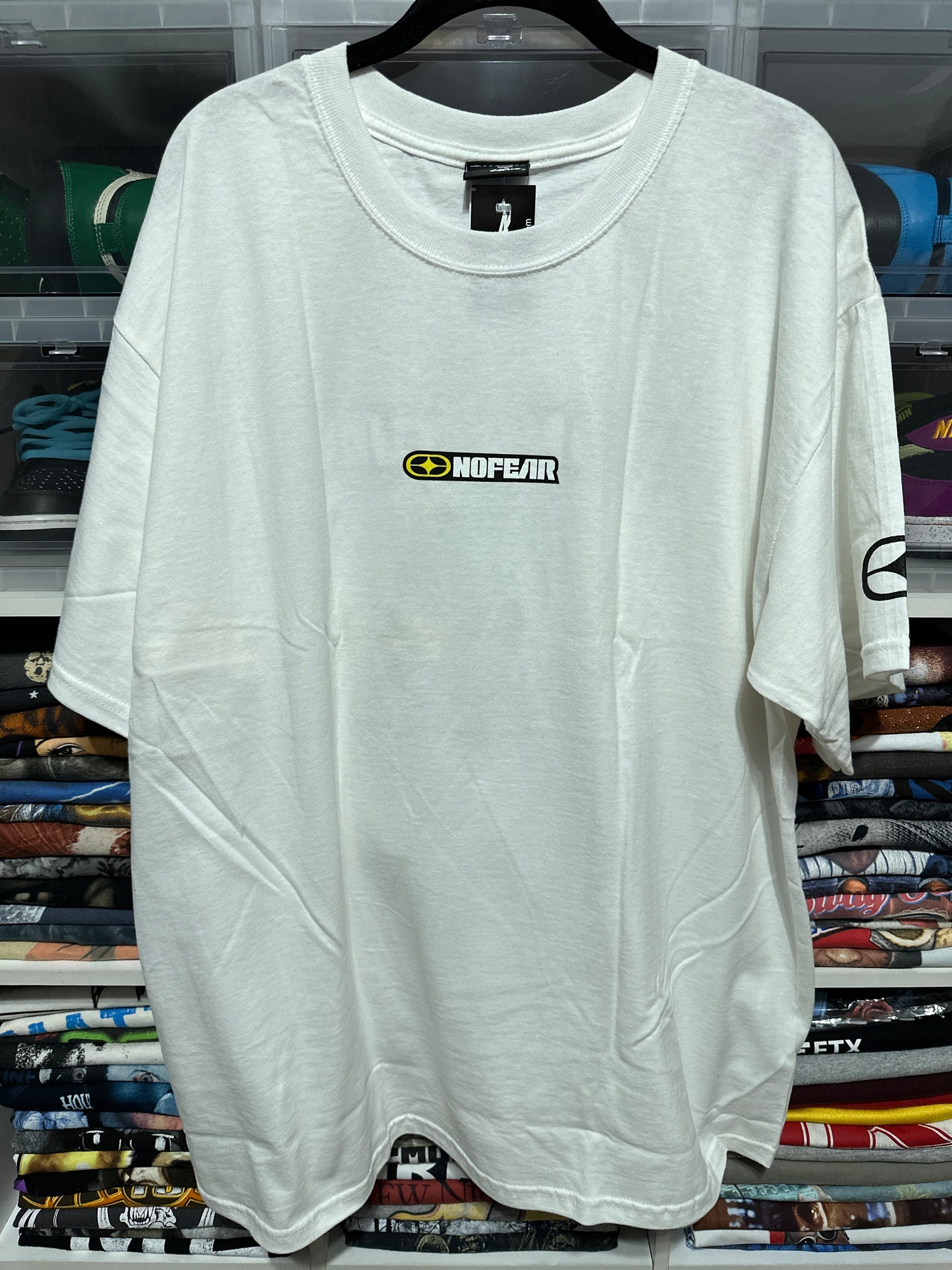 Y2K No Fear Motocross Graphic Tee XL