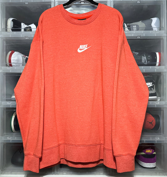 Nike Sportswear Embroidered Center Check Spellout Sweatshirt XL