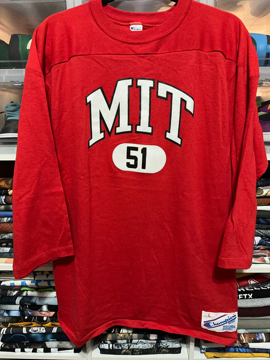 Vintage Champion MIT Massachusetts Institute Of Technology T-Shirt Large