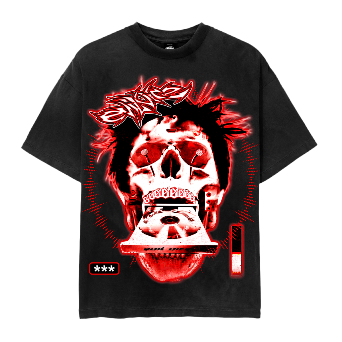 EVIL VICE DEMON RECORDS TEE