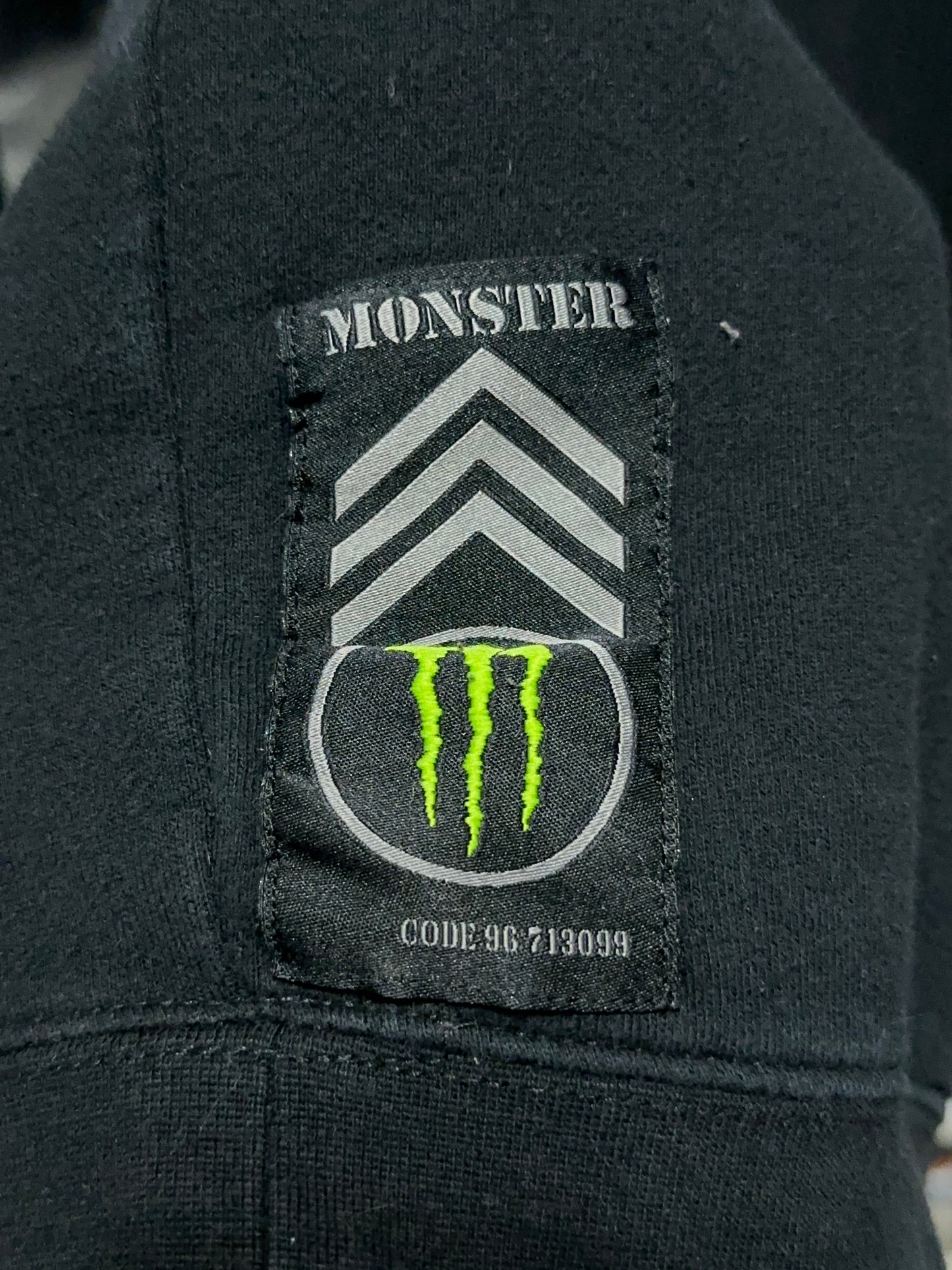 Y2K Monster Energy Drink Logo Hoodie XL