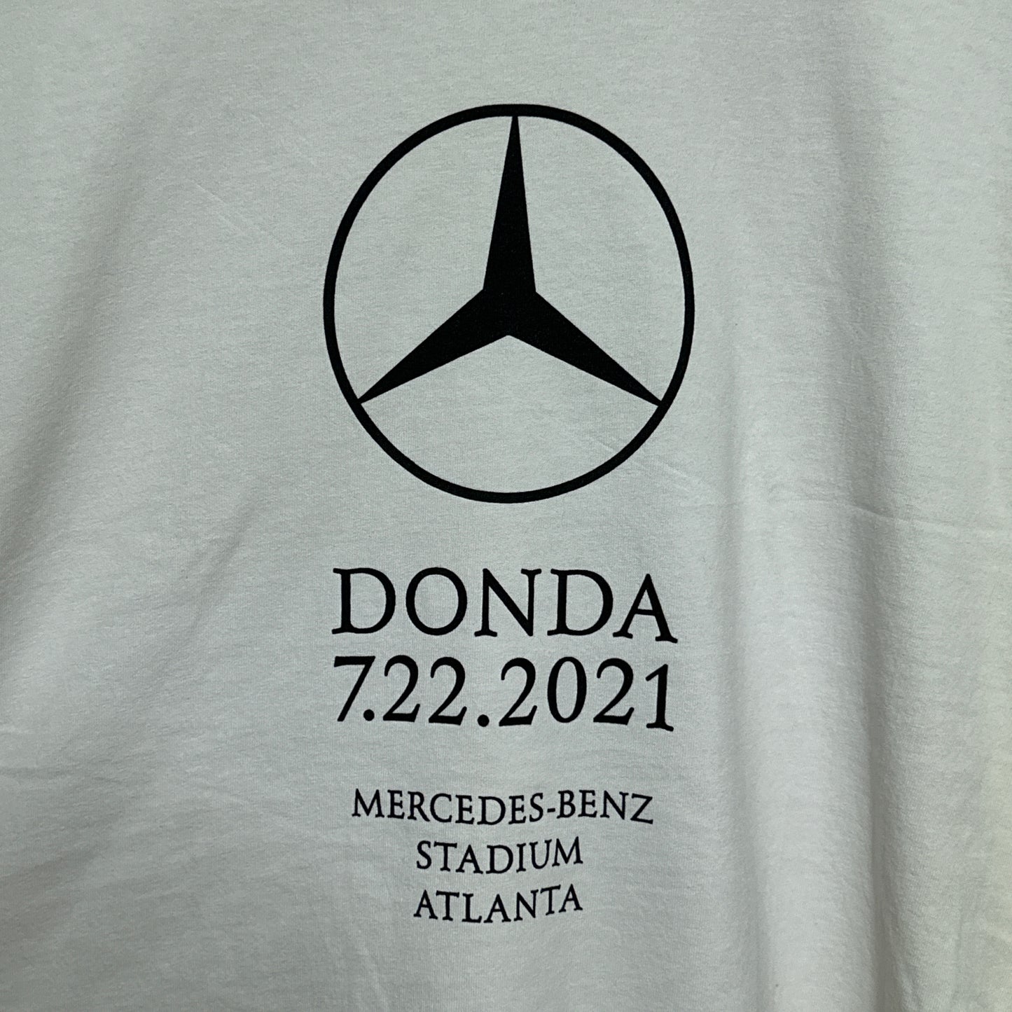 Kanye West Donda Atlanta Listening Party Event Long Sleeve Tee XL