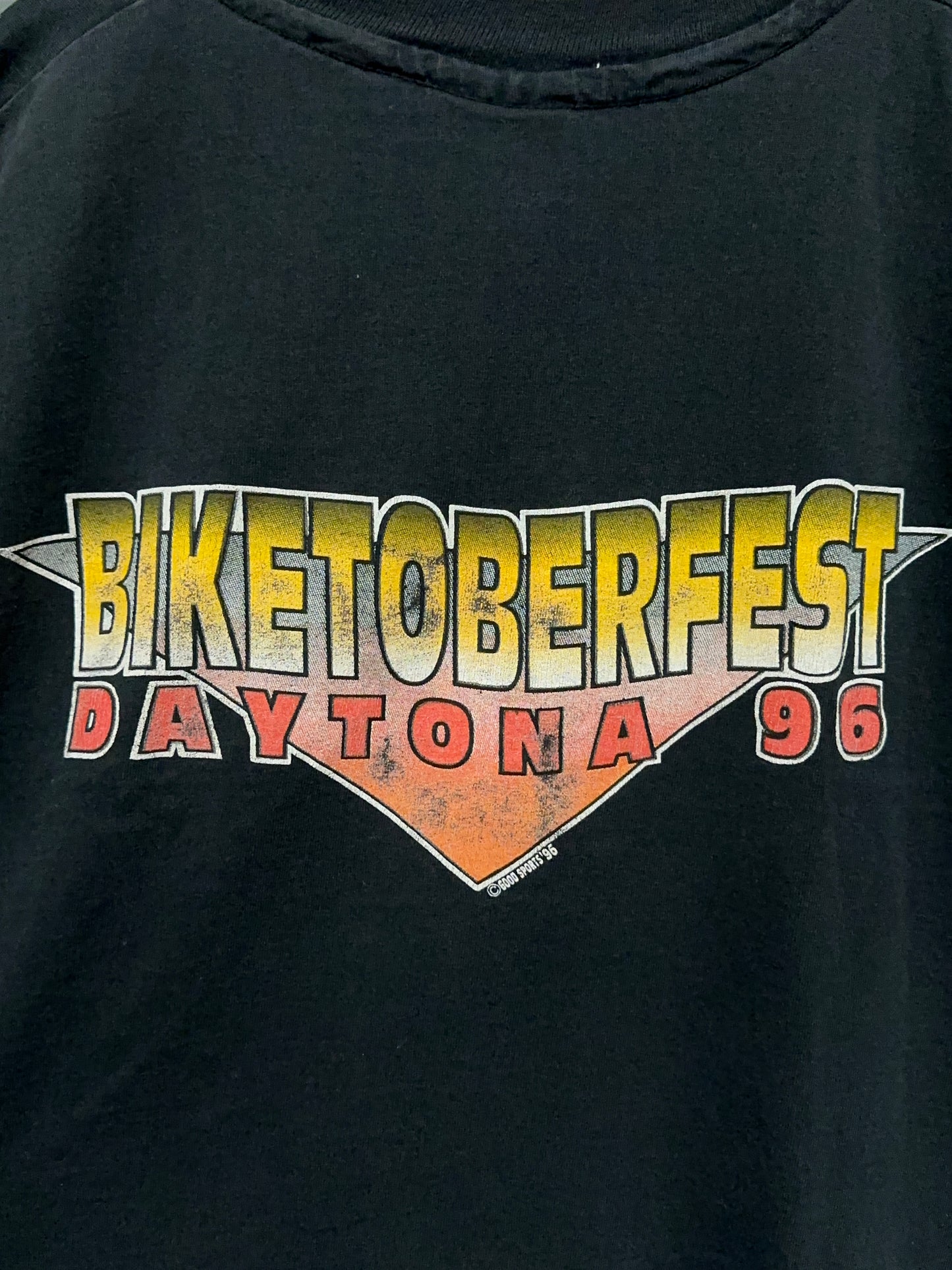 Vintage 90s Daytona Beach Biketoberfest Graphic Tee XL