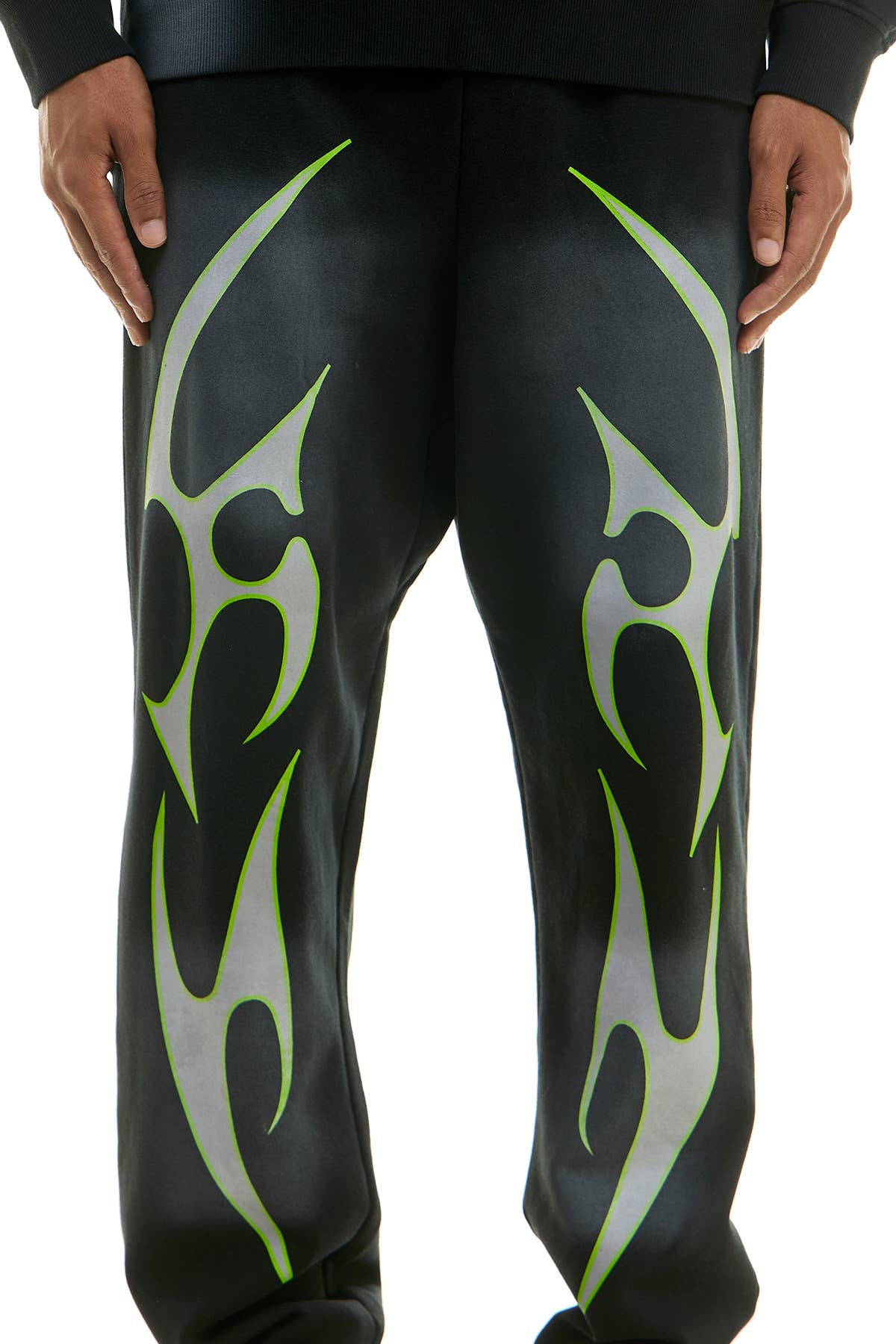 KDNK TRIBAL LOGO HOODIE AND SWEATPANTS SET