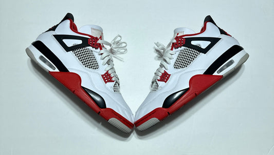 Nike Air Jordan 4 Retro Fire Red Mens Size 11 OG 2020 DC7770-160