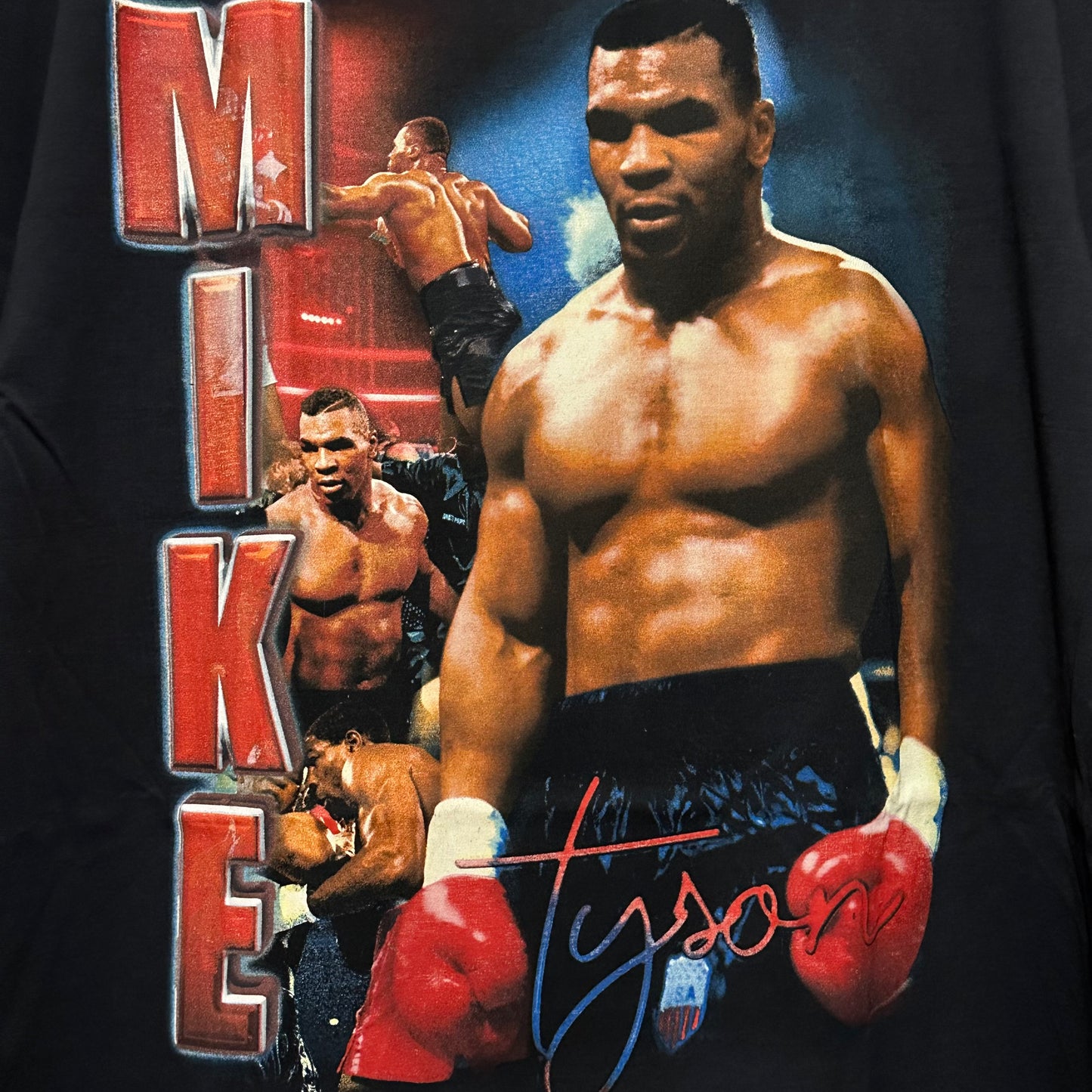 Mike Tyson Boxing Rap Tee Marino Morwood XL