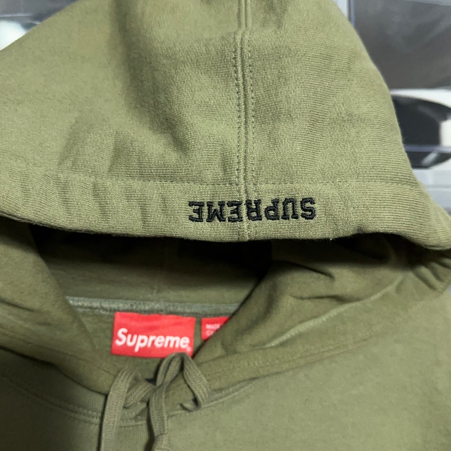 Supreme The Crow Hoodie XL Olive FW21