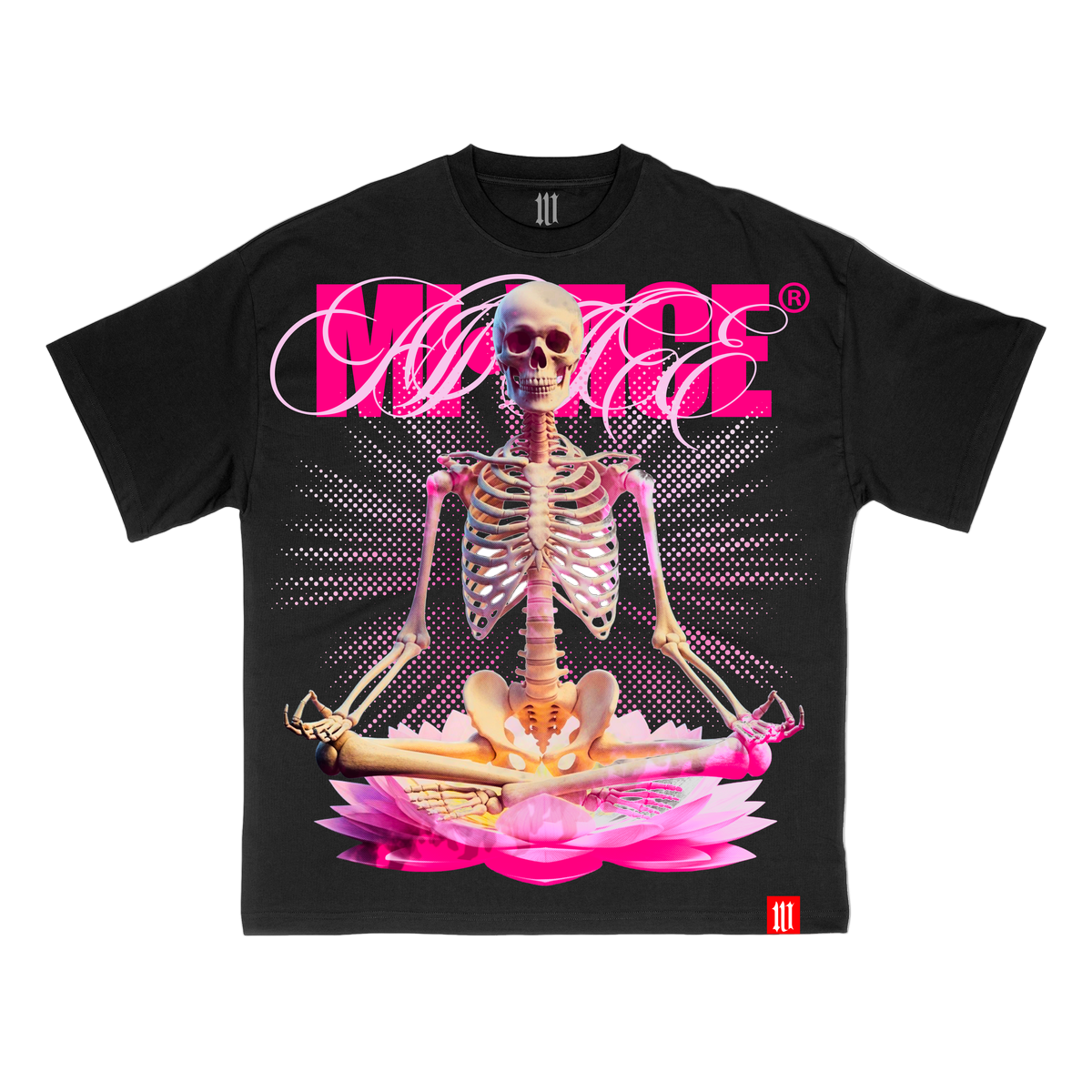 MI VICE MEDITATION SKELETON TEE