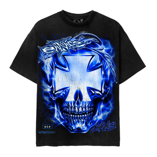 EVIL VICE CHROME CROSS TEE