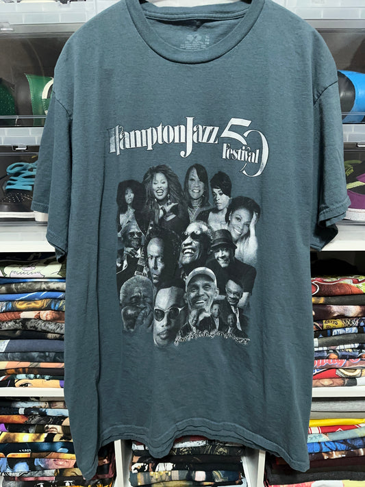 Jazz Festival T-Shirt XL Music Event Promo Tee Erykah Badu