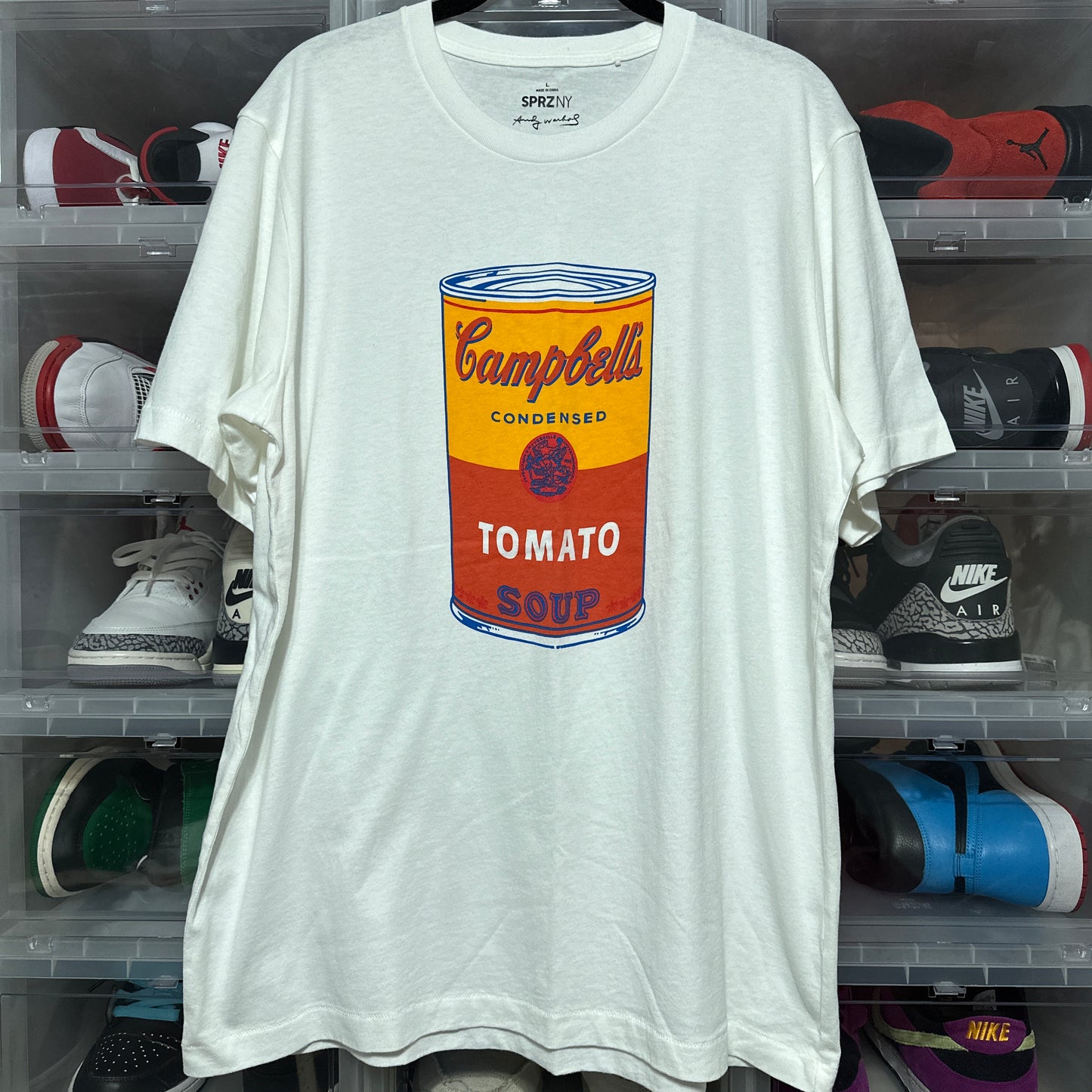 Uniqlo x Andy Warhol Campbell Soup Art Tee Large