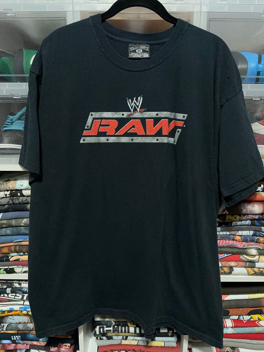 2000s WWE Raw Graphic Wrestling Tee XL