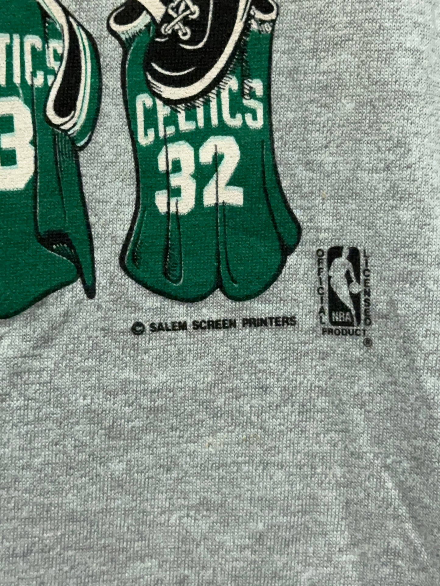 Vintage 80s Boston Celtics Salem Sportswear T-Shirt Medium