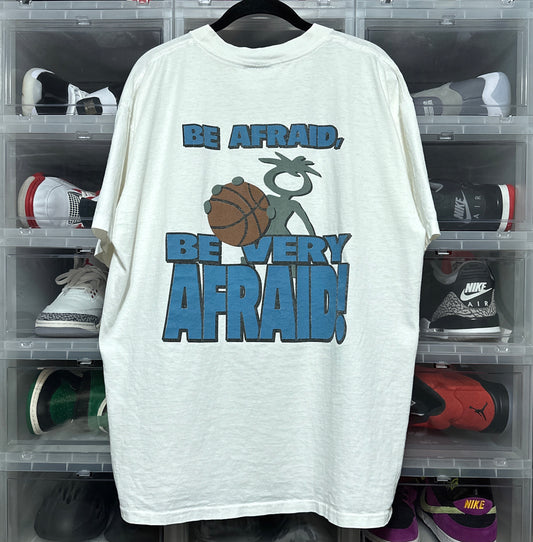 Vintage 90s Chump Gear Be Very Afraid Graphic Single Stitch T-Shirt XL