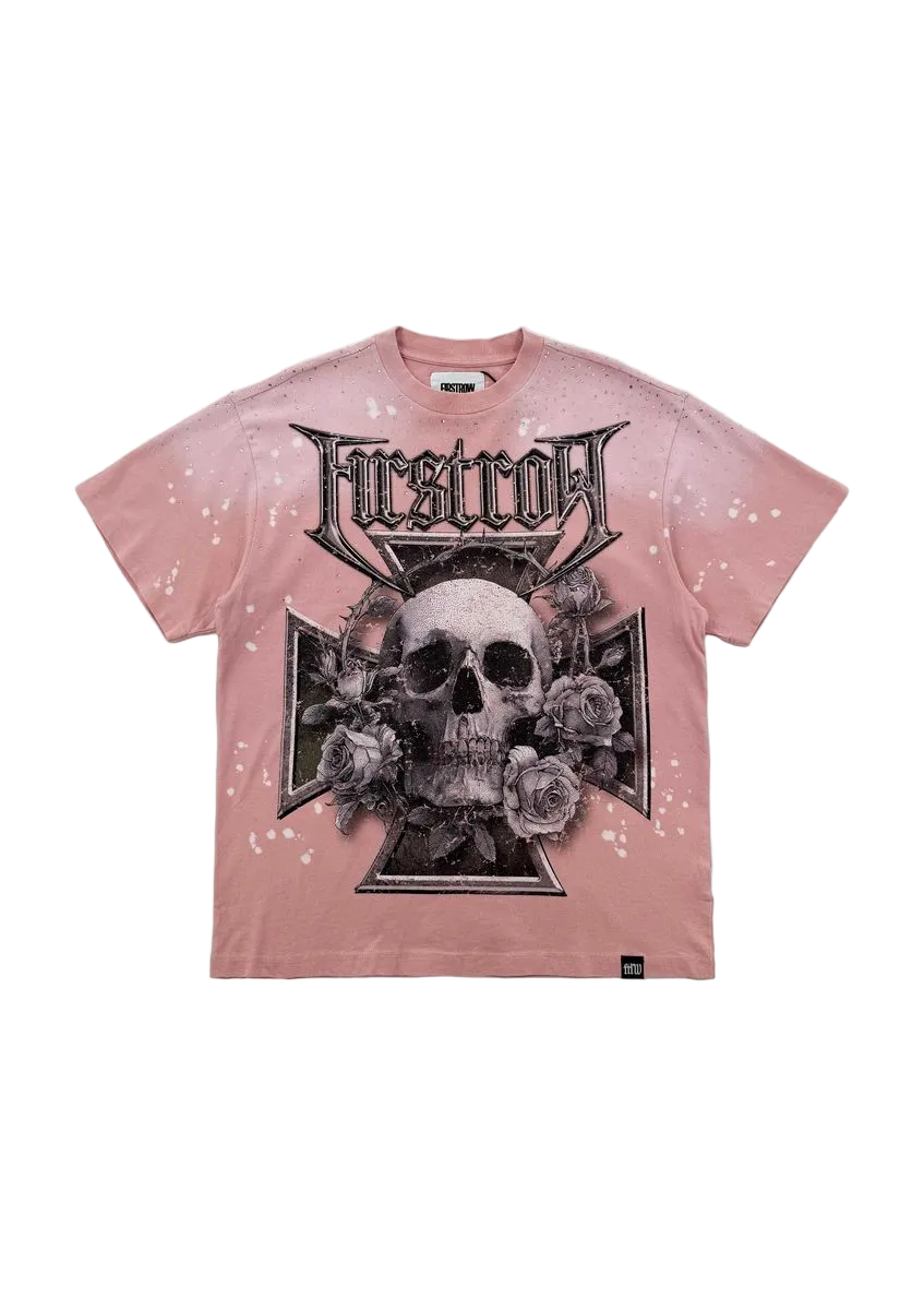 STEEL ANGELS SKULL THORN TEE