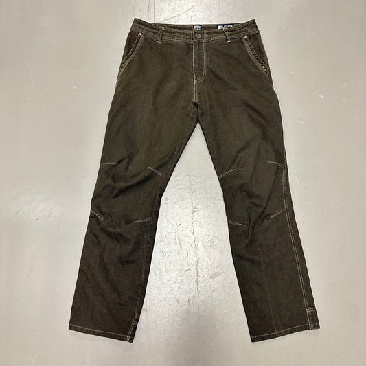 Kuhl Pants Fugitive Vintage Patina Dye Hiking Outdoors Casual Pants Size 36x34