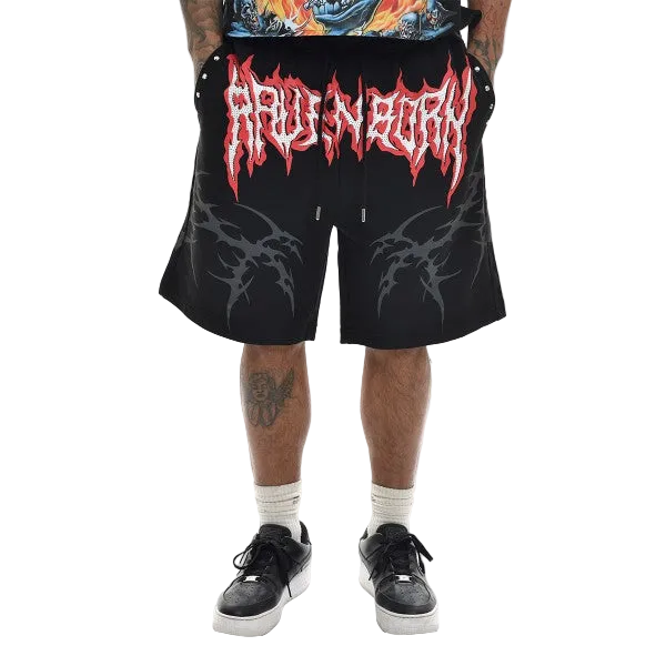 RAVENBORN FRENCH TERRY GRAPHIC SHORTS