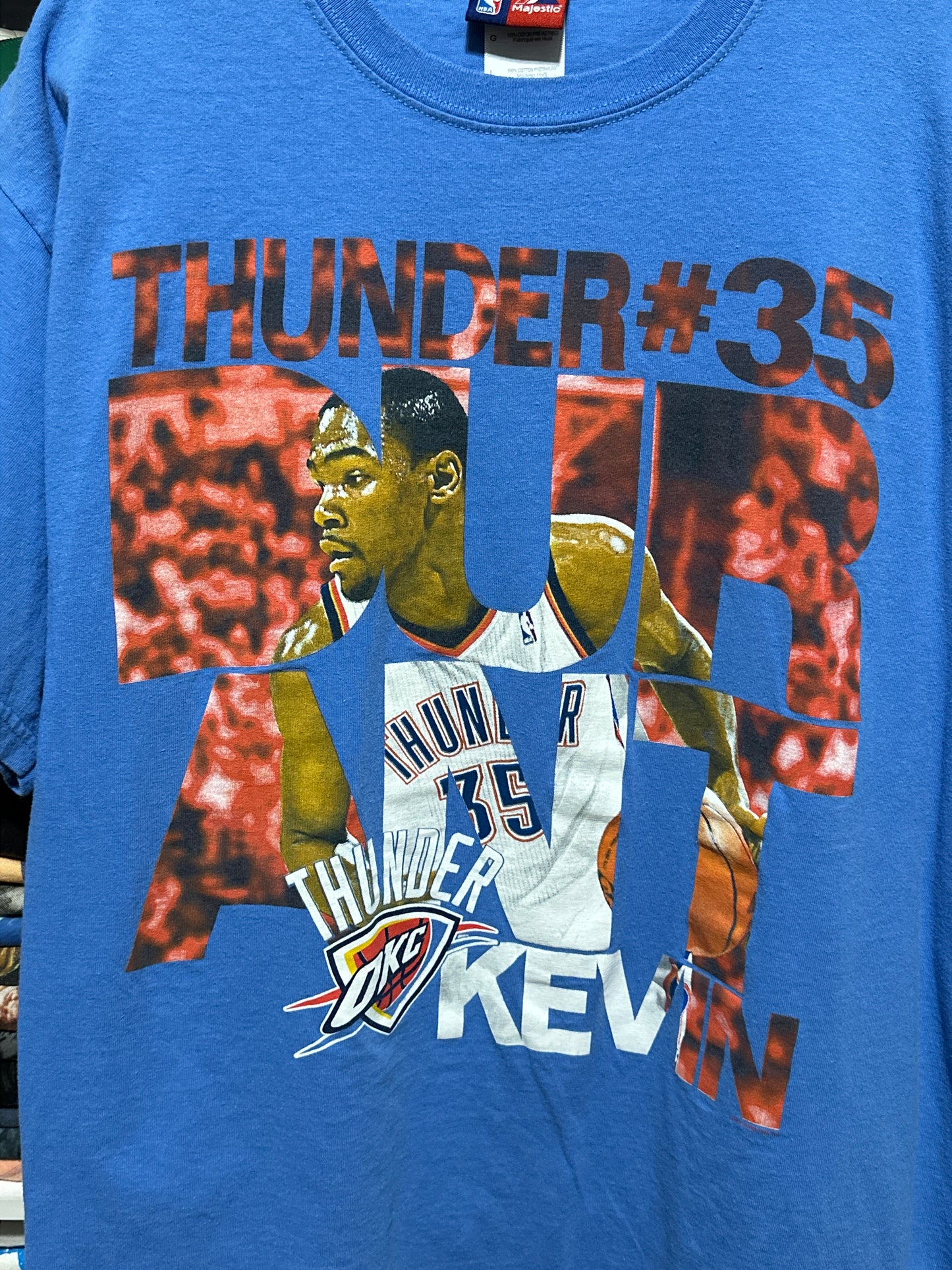 Kevin Durant Oklahoma City Thunder Player Tee Large