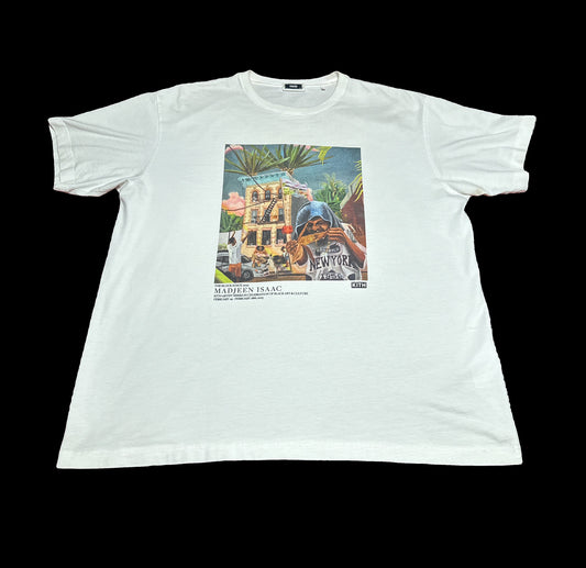 Kith Madjeen Isaac The Block Is Hot Art Tee XL