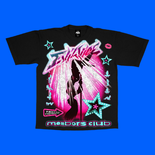 Evil Vice Members Club Graphic Tee Large