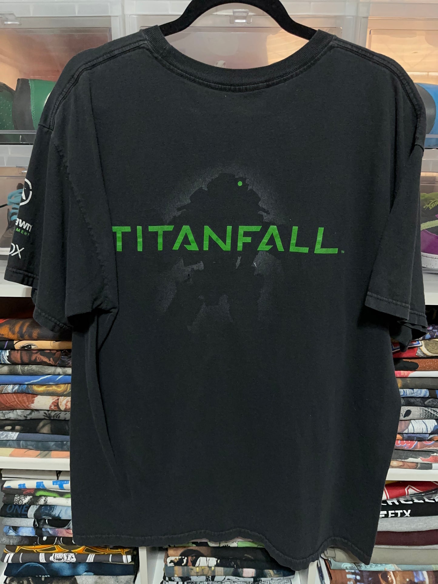 2000s Titanfall Xbox Video Game Promo Tee XL