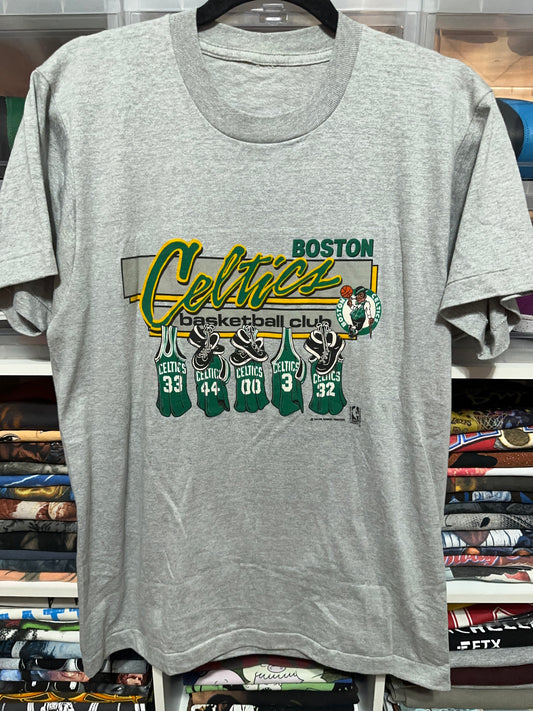 Vintage 80s Boston Celtics Salem Sportswear T-Shirt Medium