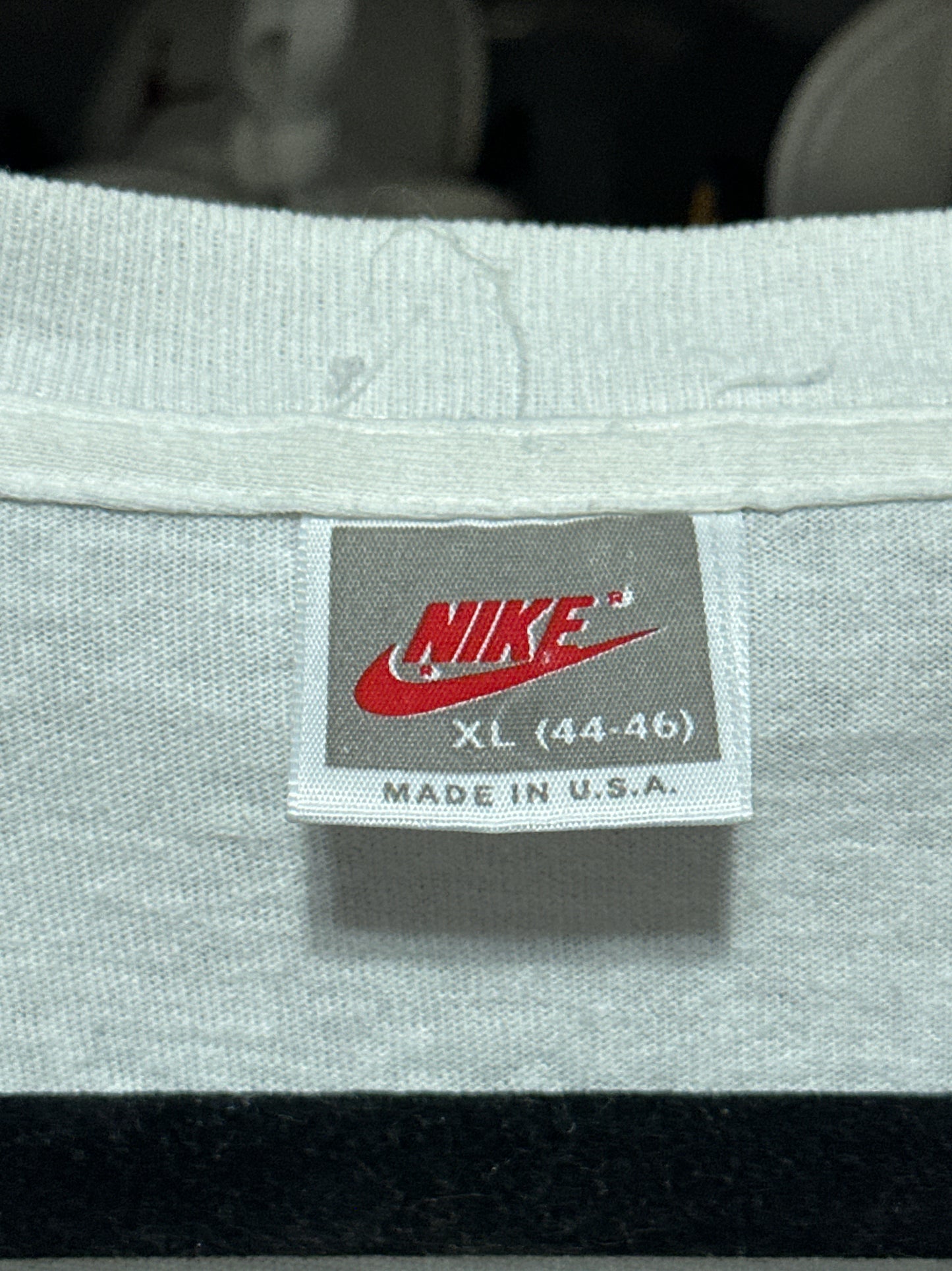 Vintage 90s Nike Kick Butt Single Stitch Graphic Logo Tee