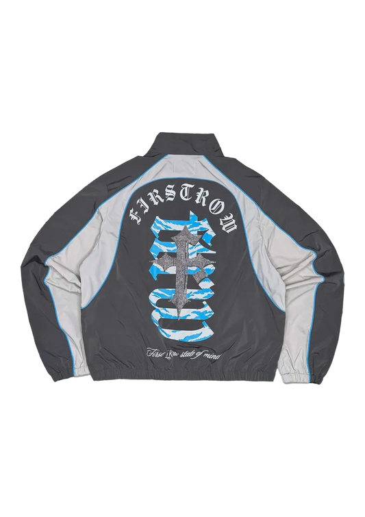 STATE OF MIND TRACK JACKET GREY