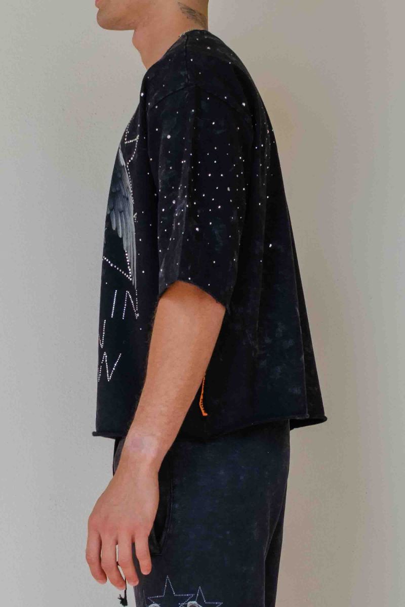 FIRST ROW MADE IN HEAVEN SHINING CROPPED TEE