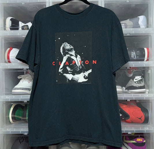 Vintage 2004 Eric Clapton Tour Graphic Tee Large