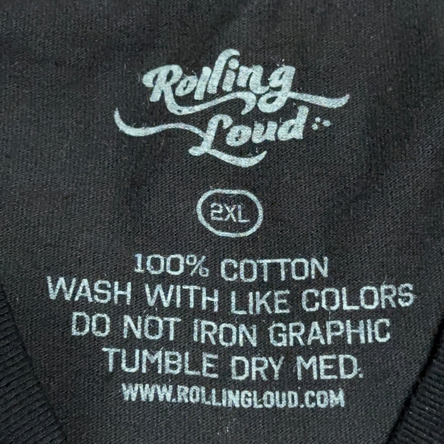 Born x Raised Rolling Loud T-Shirt XXL Travis Scott Playboi Carti Lil Wayne Future Tour