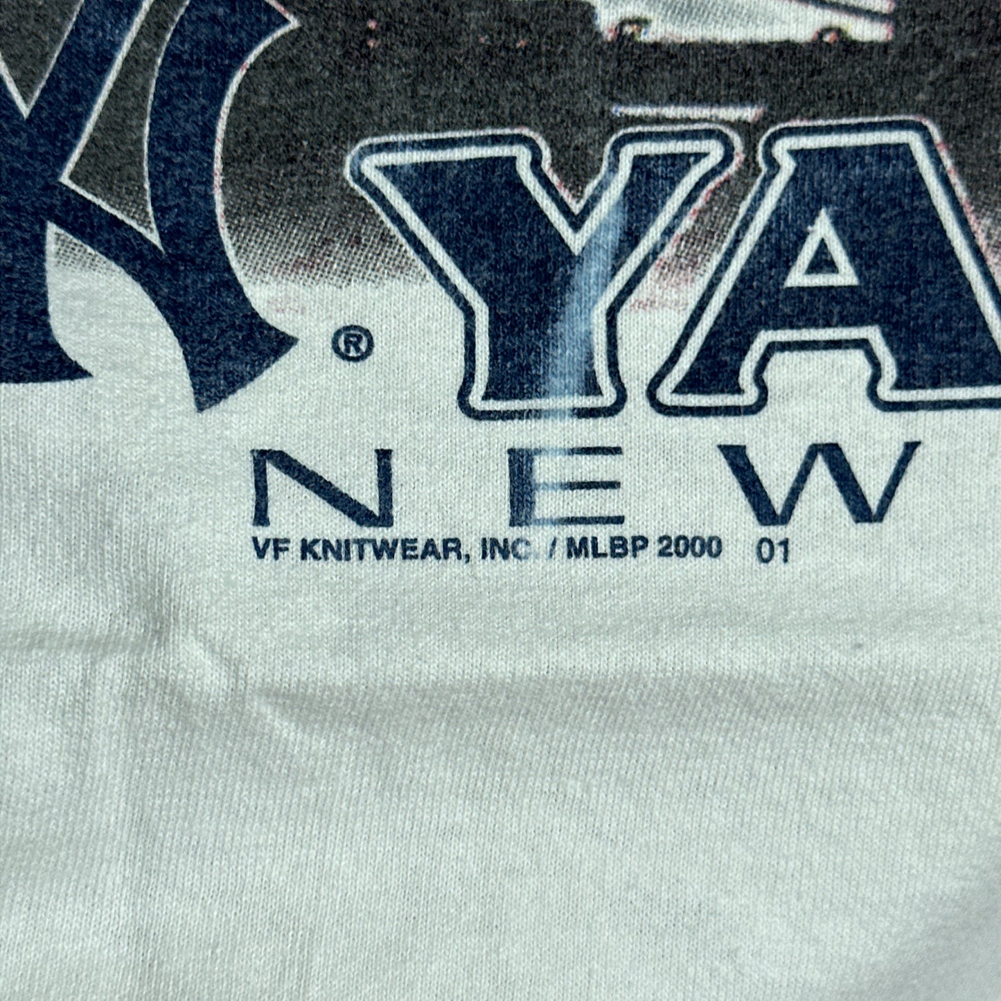 Vintage 2000 New York Yankees Subway Series World Series Champions Tee XL