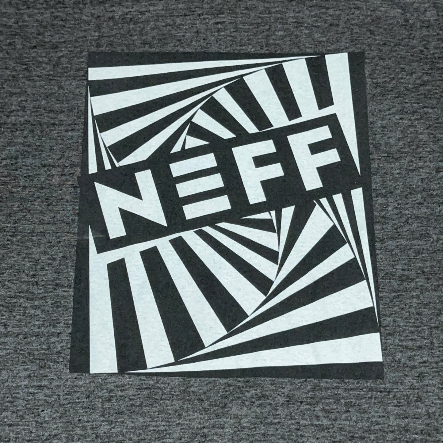 NEFF Hypnotic Logo Spellout Tee Medium