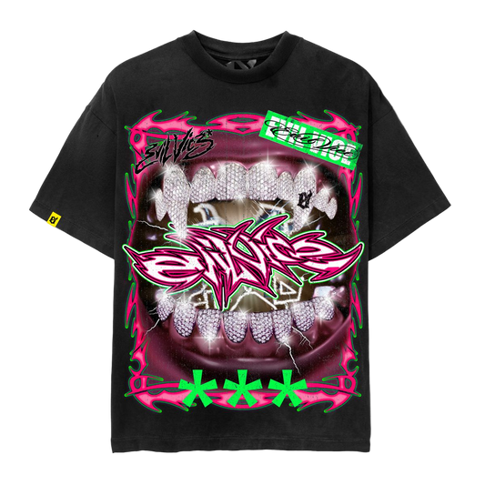EVIL VICE NEON TRIBAL TEE