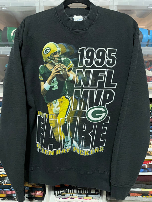 Vintage Bret Favre NFL MVP Salem Sportswear Sweatshirt Crewneck XL