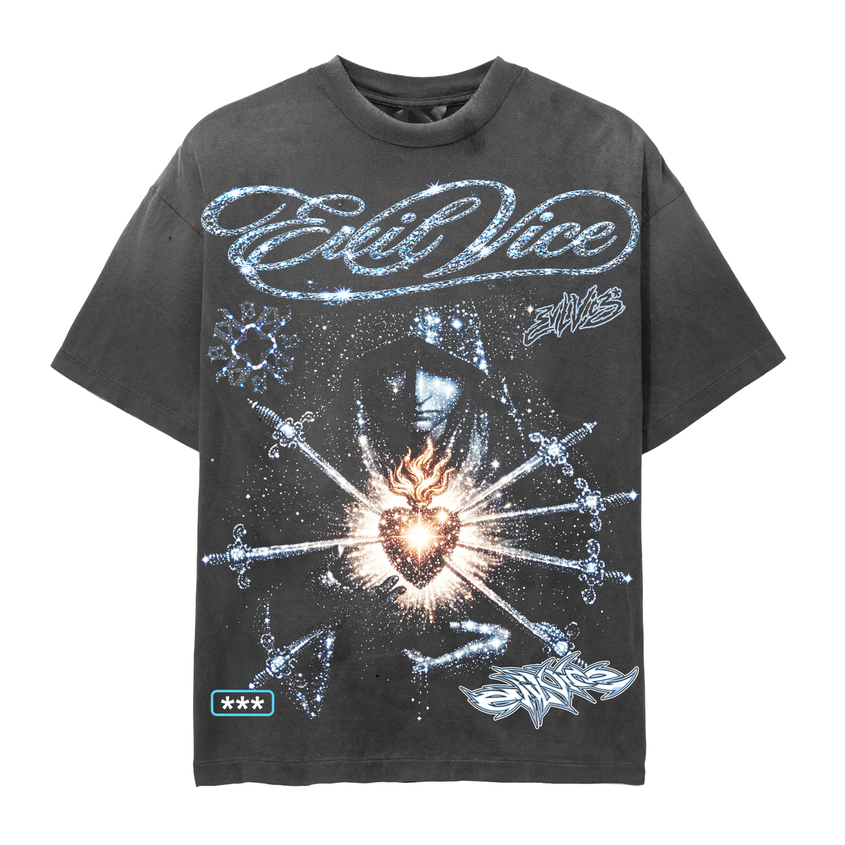EVIL VICE SACRED STARS TEE