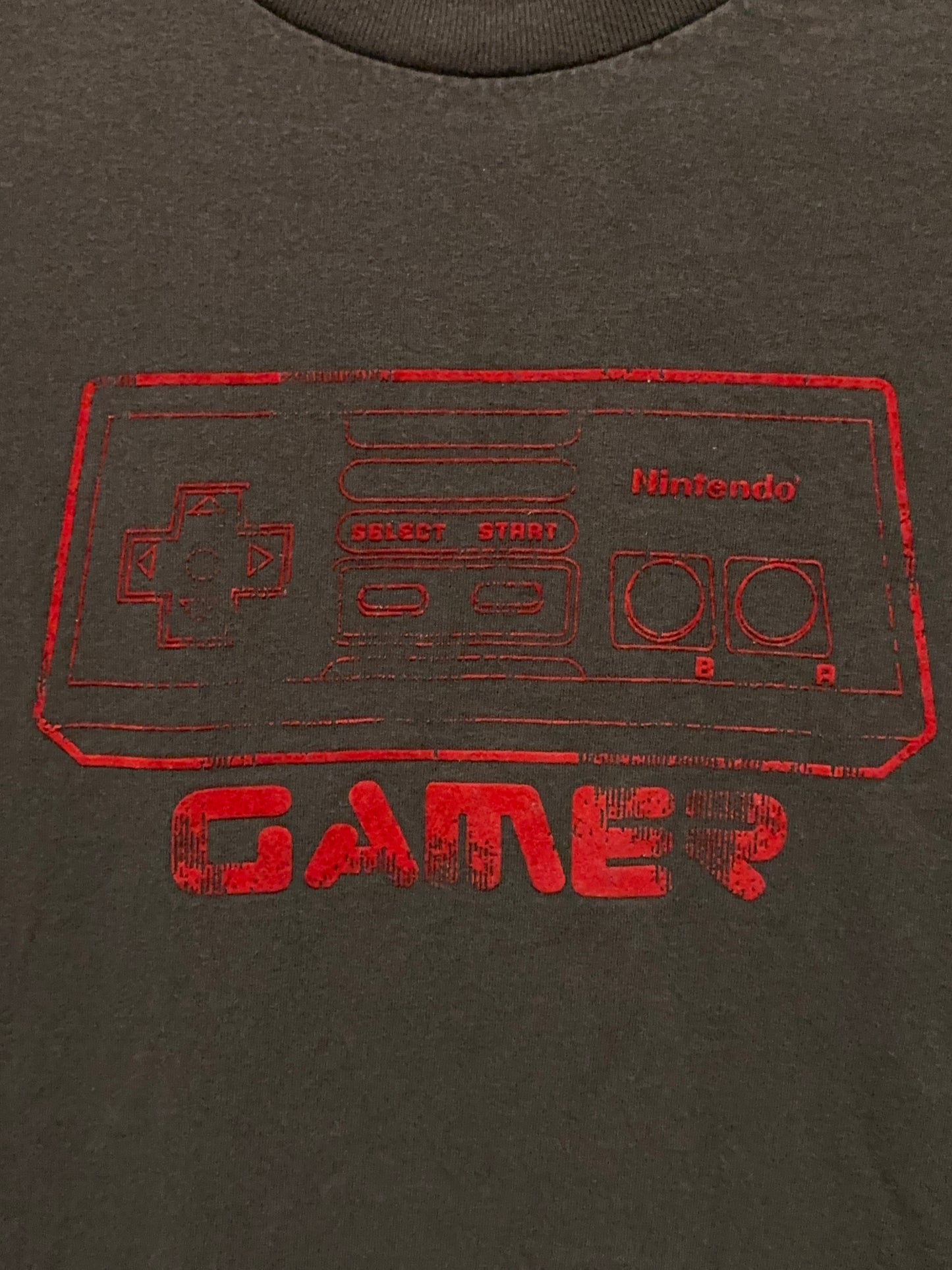 2000s Nintendo Gamer Joystick Graphic T-Shirt XL