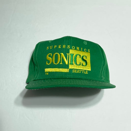Vintage 90s Seattle SuperSonics NBA Snapback Hat