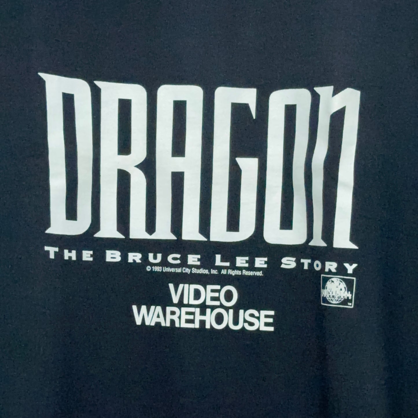 Vintage Dragon The Bruce Lee Story Movie Promo Tee XXL