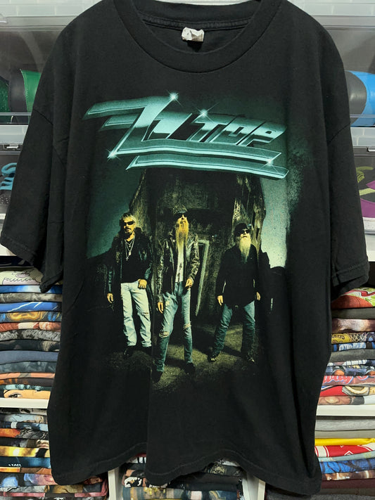 Vintage 2000s ZZ Top Band Tour Tee XL