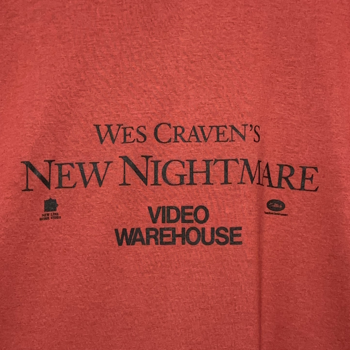 Vintage Wes Cravens New Nightmare Freddy Krueger Movie Promo Tee XXL