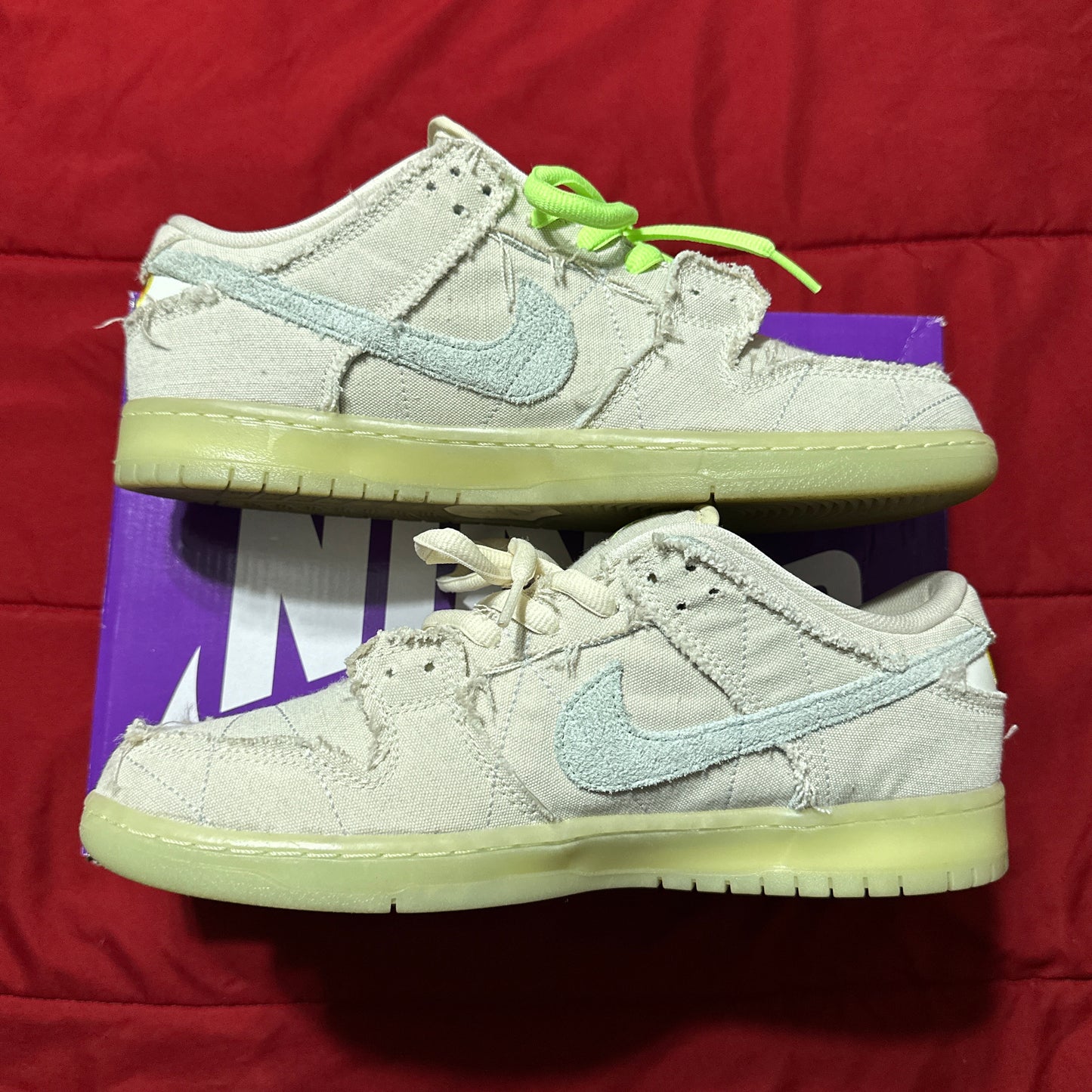 Nike SB Dunk Mummy Low Pro QS Mens Size 11 Glow In The Dark AUTHENTIC