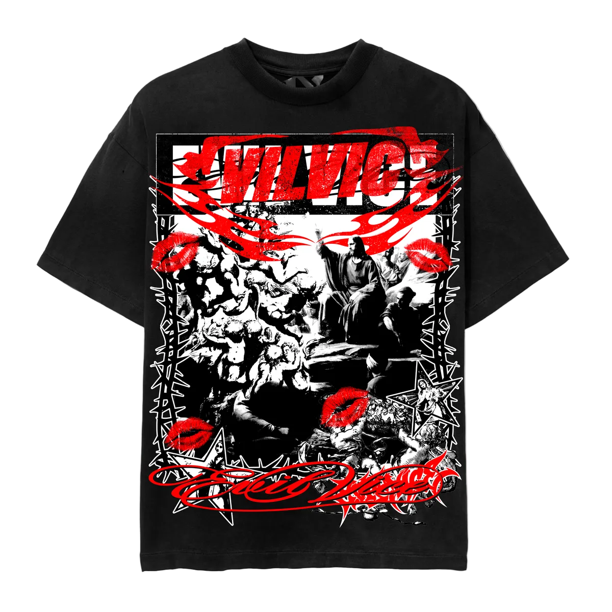 EVIL VICE HOLY KISS TEE