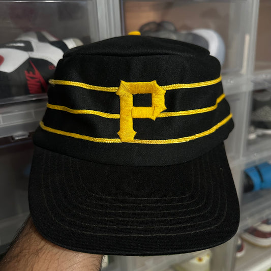 Vintage Pittsburgh Pirates Pillbox Snapback Hat