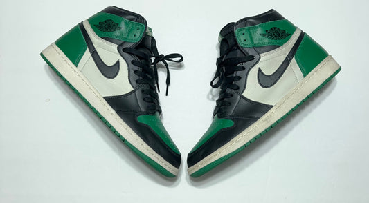 Nike Air Jordan 1 Retro High OG Mens Size 10.5 Pine Green 555088-302