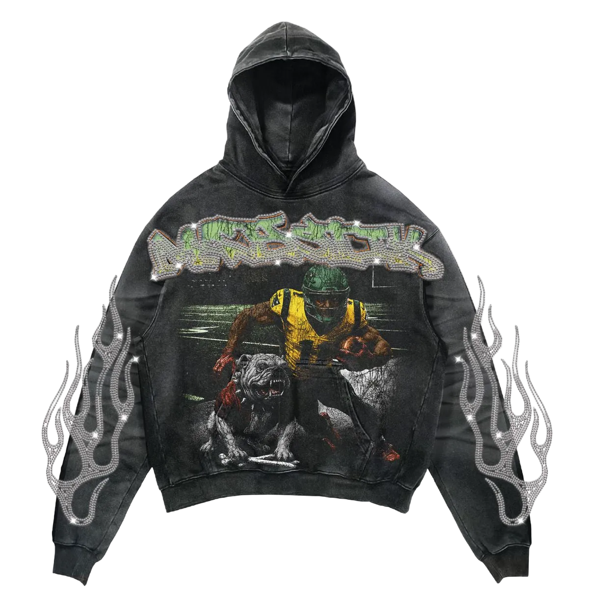 MAJESTIK SPORTS FRENCH TERRY ZIP UP HOODIE