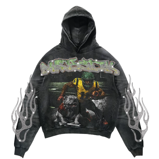 MAJESTIK SPORTS FRENCH TERRY ZIP UP HOODIE