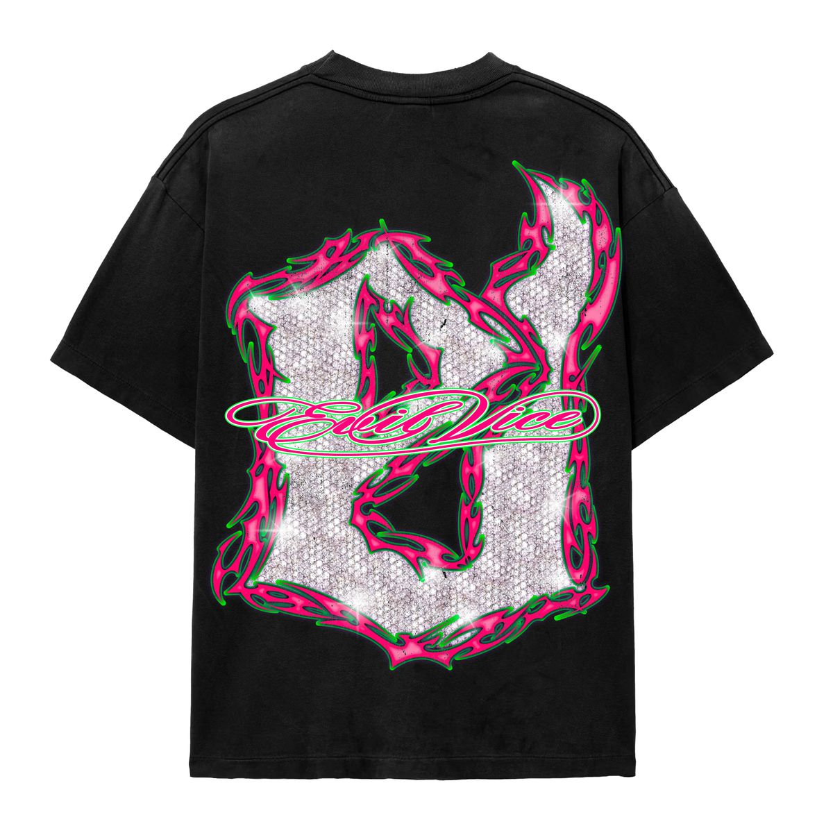 EVIL VICE NEON TRIBAL TEE