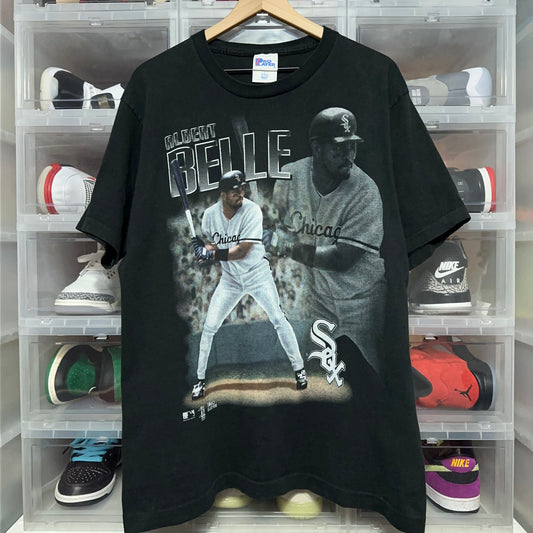 Vintage Pro Player Chicago White Sox Albert Belle Player Tee Large